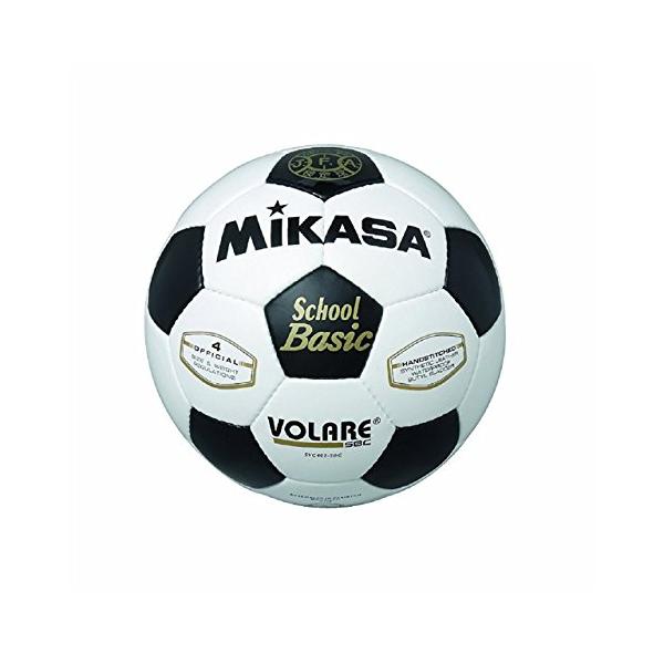 他サイト： ミカサ(MIKASA) サッカーボール 4号 日本サッカー協会 検定球 (小学生用) ホワイト/ブラック SVC402SBC-WBK 推奨内圧0の商品画像