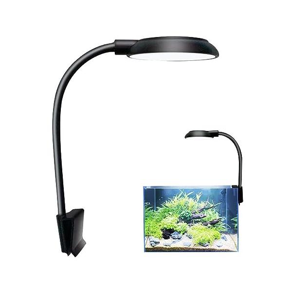 ブラック/-/-・調整360回転と柔軟なヘッド角度を備えたこの水槽用クリップライトは、さまざまな照明ニーズを簡単に満たし、水生生物の繁栄に幅広い照射を提供します。・操作が簡単この水槽用クリップライトのキー操作は便利で迅速なので、最適な照明結...
