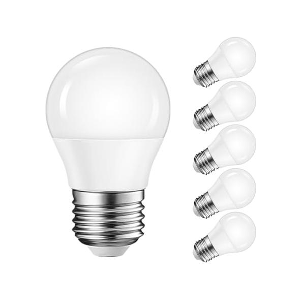 LVWIT LED電球 E26口金 40W形相当 470LM 4.5W 電球色 3000K LEDランプ