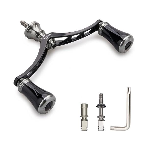 HEIGHTEN 80mm/95mm/98mm リール ハンドル 20mm/19mm ノブ 搭載 シマノ