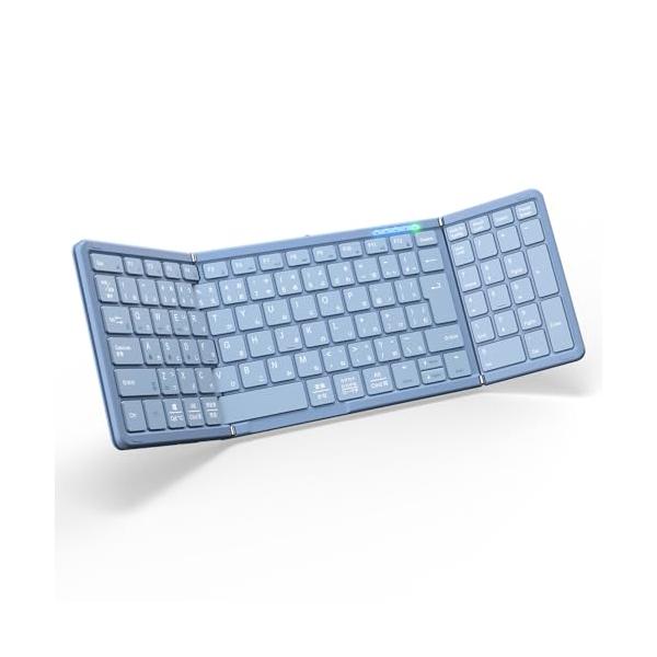 Omikamo Bluetooth キーボード 折り畳み式 ワイヤレス キーボー 最新型Omikamo Bluetooth キーボード 折りたたみ ワイヤレス