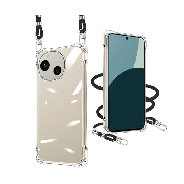 AQUOS R9 / R10 ケース クリア R9 SH-51E / R10 SH-51F ケース ショルダー シャープ アクオス R9/R10
