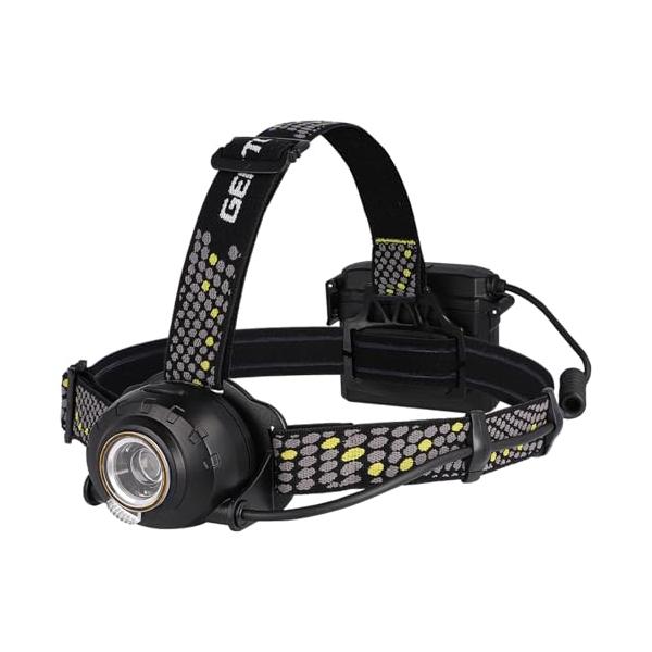 GENTOS(ジェントス) LED ヘッドライト USB充電式 明るさ800ルーメン