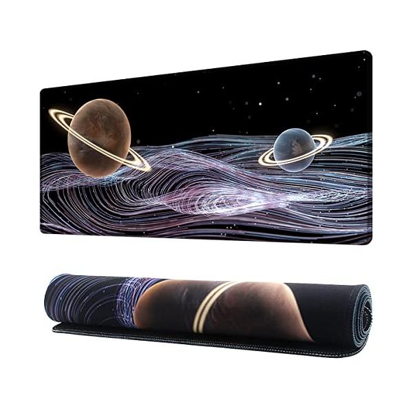 Benvo マウスパッド 超大型 防水 ゲーミング マウスパッド 90*40cm キーボードパッド 滑り止めゴム底 滑り止め マウス対応 耐洗い