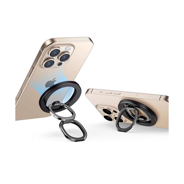 他サイト： ESR スマホリング マグネット Magsafe リング スマホ落下防止 HaloLock マグセーフ 対応 スマホリングホルダー 指リング バの商品画像