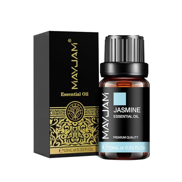 MAYJAM エッセンシャルオイル ジャスミン 10ml アロマオイル 精油