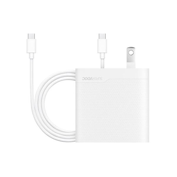 他サイト： OPPO SUPERVOOC 67W デュアルポート急速充電アダプター（Type-C to Type-Cケーブル付き）の商品画像