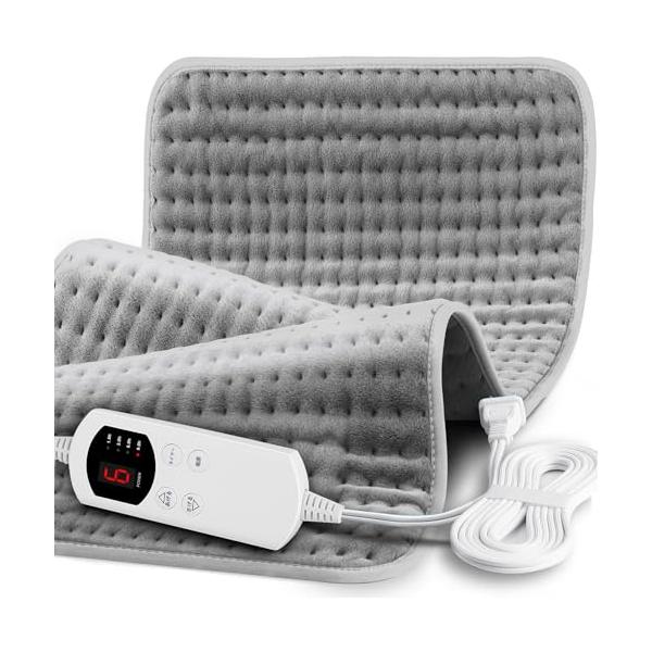 グレー/30*60/-・Size:30*60Color:グレー・[シャープな電気ホットマット] 柔らかい手触りの良いフランネルを使用しており快適な使い心地を体験できるのも魅力です。寒い冬を暖かく乗り越える防寒対策電気ホットマット。家族、友人...