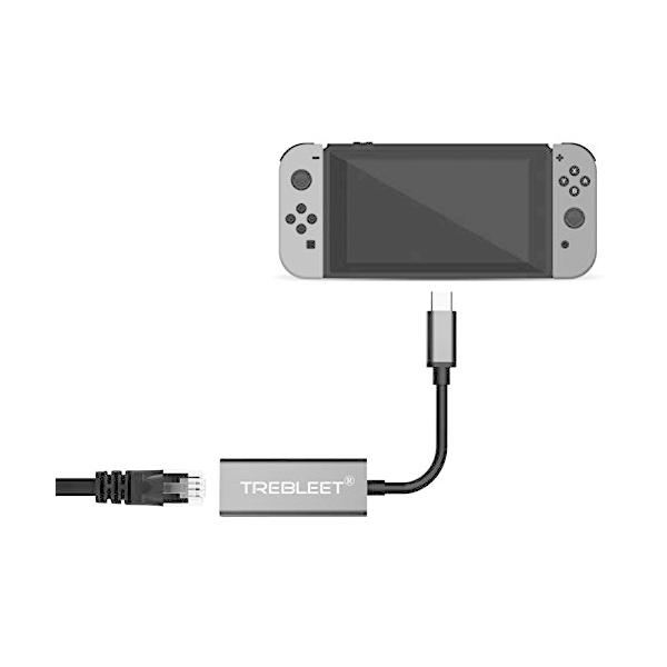 Nintendo Switch本体専用 有線LANアダプタードック不要 : ルミナス
