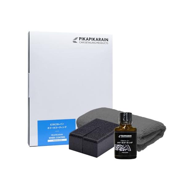 他サイト： ピカピカレイン ホイール専用 ガラス コーティング剤 撥水性 高耐久 滑水 大容量 20ml  ガラスコーティング剤 自動車用 アルミ カーボンの商品画像