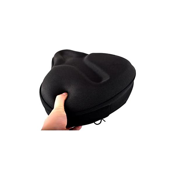 他サイト： 自転車 サドルカバー インストラクター推薦 クッション 痛くない エアロバイク クロスバイク JOIEM (超肉厚タイプ)の商品画像