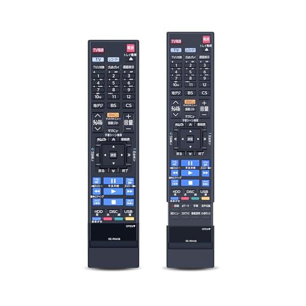 ブルーレイリモコン SE-R0438 for TOSHIBA 東芝 REGZAリモコン