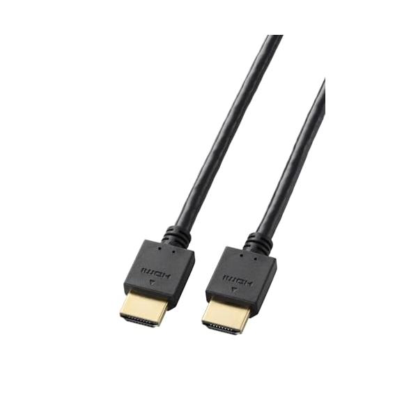 他サイト： エレコム HDMI ケーブル 1m ハイスピード 4K/30Hz ARC対応 金メッキ 3重シールド HIGH SPEED with ETHERの商品画像