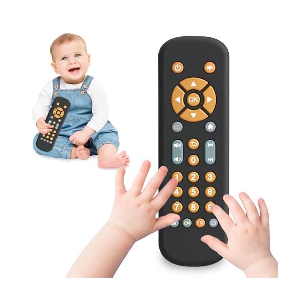 黒です/-/-・Color:黒です・リアルなテレビリモコンおもちゃ子供用リモコンおもちゃは、オン/オフボタン、テレビチャンネル切り替えキー、数字キー、音量調節ボタンをシミュレートし、チャンネルの切り替えや音量の調整においてテレビのリモコンを...