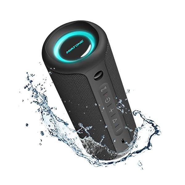 他サイト： MIATONE BoomPro Bluetooth スピーカー 40W出力 IPX7防水 ブルートゥース スピーカー 重低音 アウトドア ワイヤの商品画像