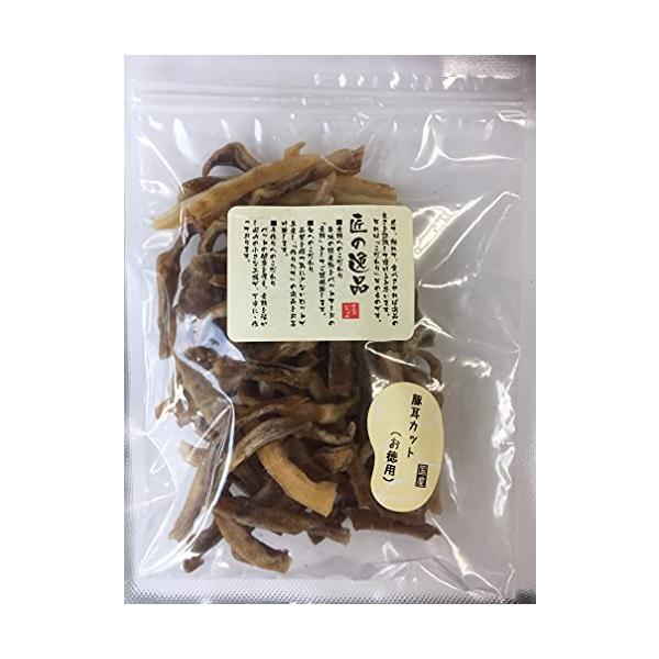 他サイト： 匠の逸品 豚耳カット(お徳用) 150gの商品画像