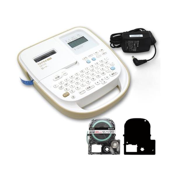 他サイト： キングジム ラベルライター 「テプラ」PRO SR170 (対応ラベル幅:4-18mm幅) 試用テープ+テープ1本付きセットの商品画像