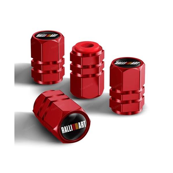 レッド/三菱 RALLI ART/-・Color:レッドSize:三菱 RALLI ART・プレミアムアルミ製品JIS D 4207ねじ規格(自動車タイヤネジ8V1)、この製品は高品質のアルミニウム合金を使用しており、耐食性や耐砂性、防水性...