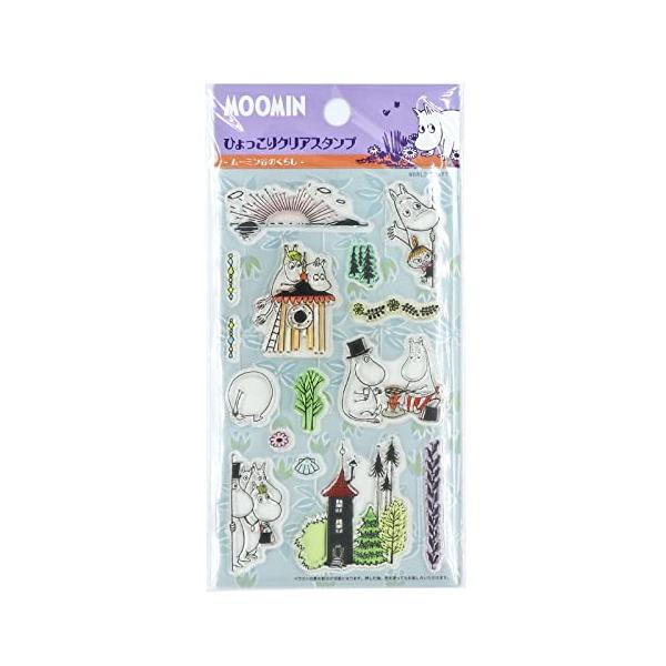 ワールドクラフト クリアスタンプ ムーミン谷のくらし MOCS-003