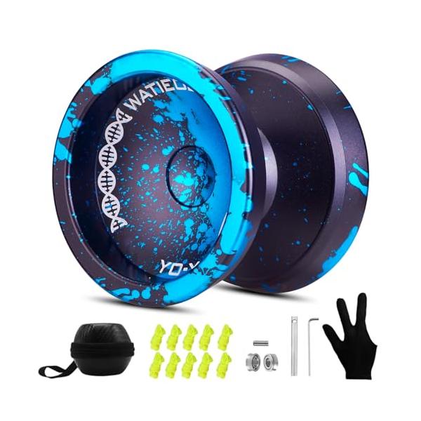 7YO S1 YoYo プロフェッショナルレスポンシブヨーヨー子供大人用 合金