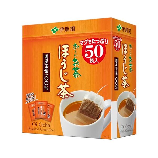 他サイト： 伊藤園 おーいお茶 ほうじ茶 1.8g×50袋 エコティーバッグの商品画像