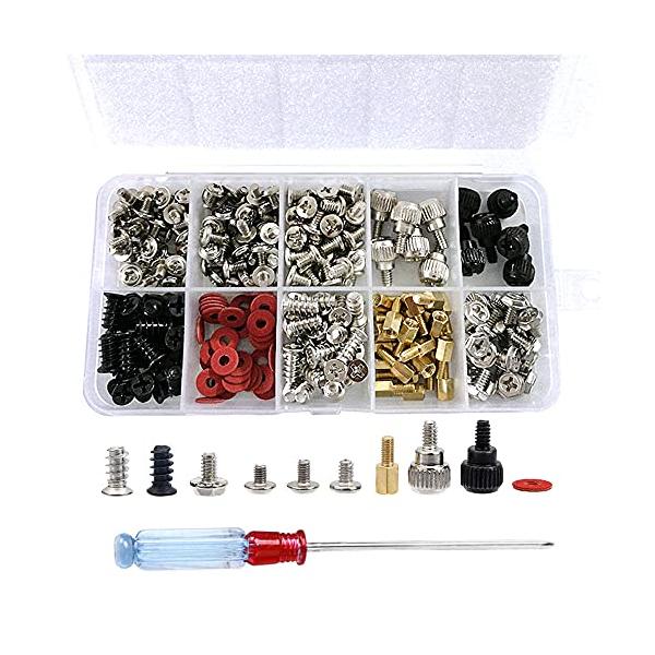 PCネジセット （228個セット） スペーサー ワッシャー 固定ネジ 防振