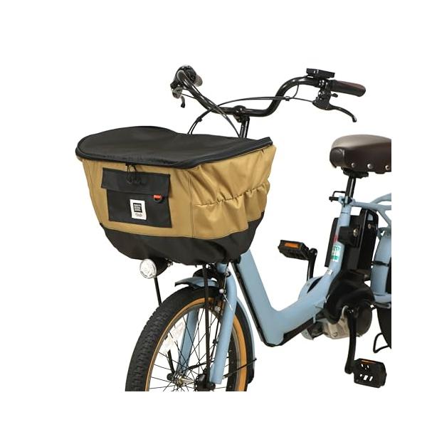 キャメルキャメル/中/Ｄ-2Ｆ-600・Color:キャメル・パッケージ個数:1・2段式の厚手バスケットカバー。荷物の多さに合わせてカバーの容量を増やせる。 長く愛用していただくため破れにくさを追求しました。 カバーのサイドゴムで幅広いカゴ...