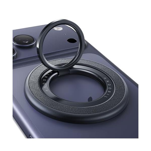 高級牛革製/-/MagRing Pro-Leather・Model:MagRing Pro-Leather・??最高級の牛革素材・匠の技が光るリングMagRing Pro Maxの表面は、厳選された最高級牛革を採用。職人の手作業による丹念な...