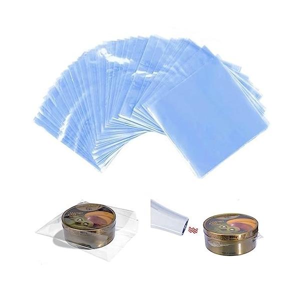 パッケージ個数:1・仕様色：透明　サイズ：8*25cm　内容：100枚入り・透明PVC素材は透明度が高く、製品の外観をはっきりと見せることができ、より良い視覚効果を向上させることができます。・使い方は簡単シュリンクフィルム袋は収縮率が高いの...