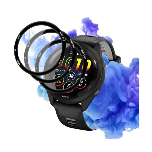 対応 garmin 265 / Music フィルム 3枚セット ガーミン Forerunner
