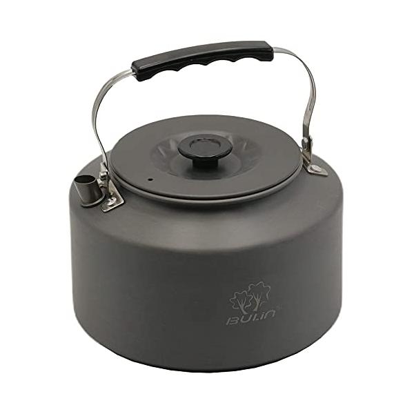 他サイト： BULin ケトル 2.2L 大容量 軽量アルミ製 キャンプ やかん アウトドア用 直火対応 湯沸かし 登山 コンパクト収納 メッシュ袋付き フの商品画像