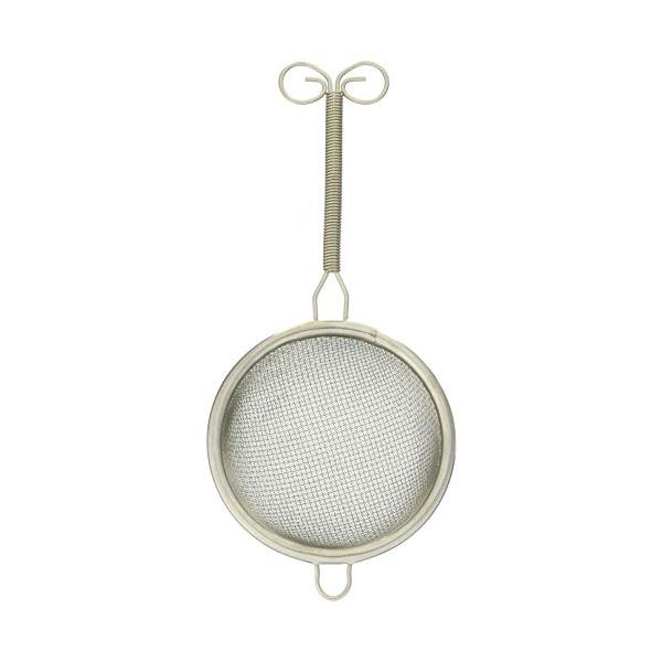 パール金属 Herb kitchen ステンレス製 共柄二重アミ 茶こし 6.5cm 日本製 C-9748
