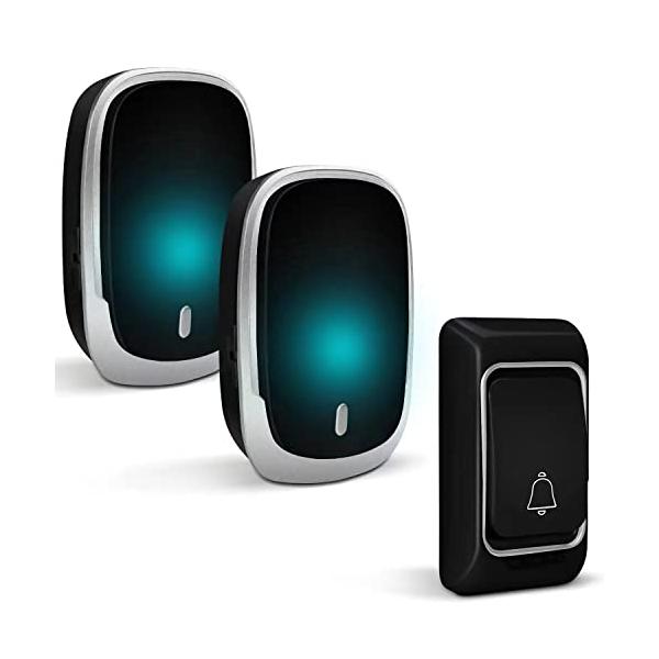 ブラック/-/1T2（ブラック）・Model:1T2（ブラック）・パッケージ個数:1・基本機能＆安定な転送玄関チャイム、来客チャイム、ナースコール、介護現場やレストラン、倉庫などでの呼び出しチャイムとして配線無しでラクラク設置できるワイヤレ...