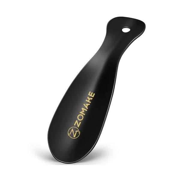 靴べらブラック/1 Pack/shoe horn 0005・Color:ブラック・パッケージ個数:1・19CMの靴べら-全年齢向け靴べらはかかとにフィットし、靴を履くのは簡単です。短い靴べらは家族全員に適しており、高齢者、子供、妊娠中の女性...