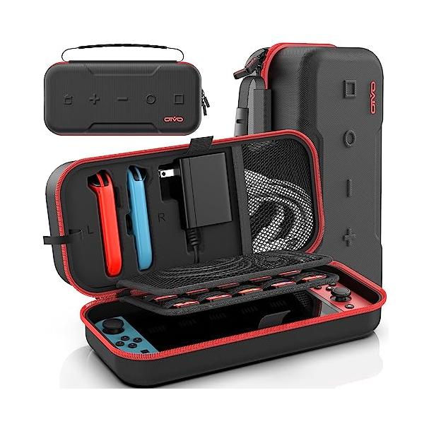 他サイト： Switch/Switch有機elモデル対応Switch ケース OIVO スイッチ収納ケース 防水 防塵 防汚 耐衝撃 全面保護 大容量 持ちの商品画像