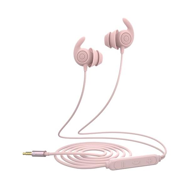 Hmusic寝ホン イヤホン 有線イヤホン 3.5mmジャックヘッドホン 超快適