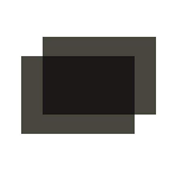 他サイト： 偏光フィルムシート20x29cm 粘着偏光子液晶スクリーン教育物理学用線形偏光フィルターの商品画像