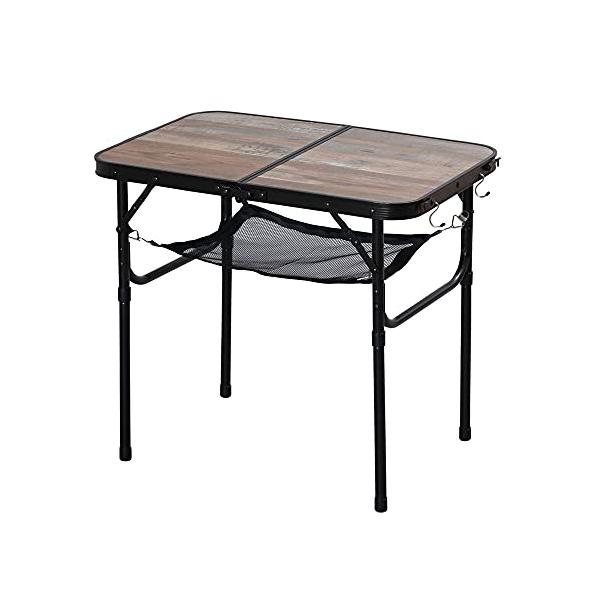 他サイト： アイリスオーヤマ アウトドアテーブル フォールディング 幅60 折りたたみ式 テーブル 軽量 コンパクト収納 アウトドア キャンプ 高さ調節可の商品画像