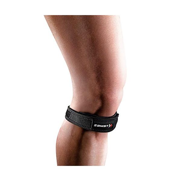 他サイト： ザムスト(ZAMST) ひざ 膝 サポーター JKバンド 左右兼用 スポーツ全般 日常生活 LLサイズ 371004 ブラックの商品画像