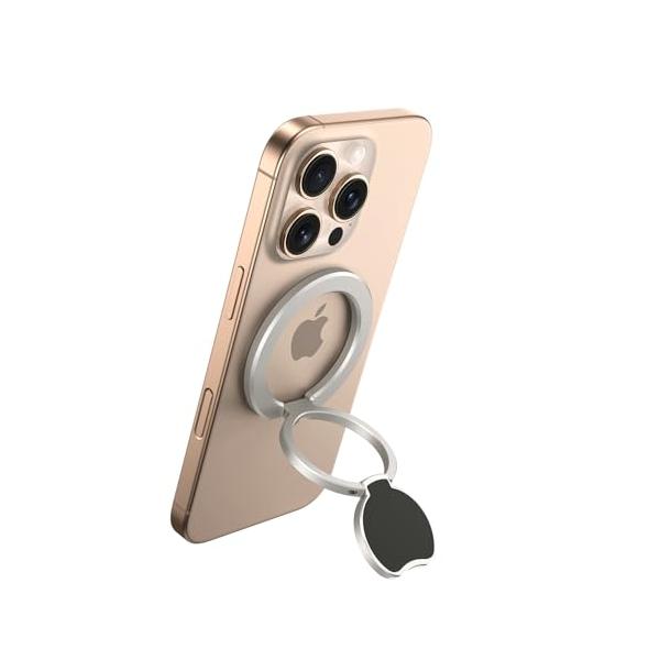 超強両面マグネットBolvunes スマホリング MagSafe対応 ホーローパネルに磁性吸着 風呂場&キッチンに最適！ 自撮り マグネットスマ