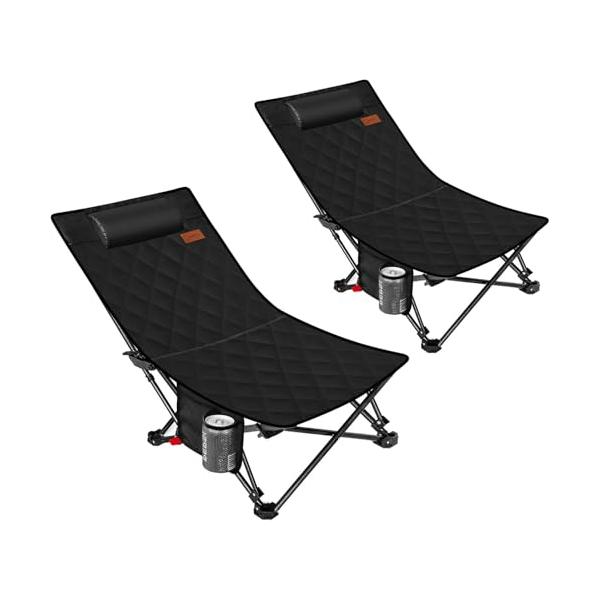DesertFox キャンプチェア リクライニングチェア アウトドアチェア