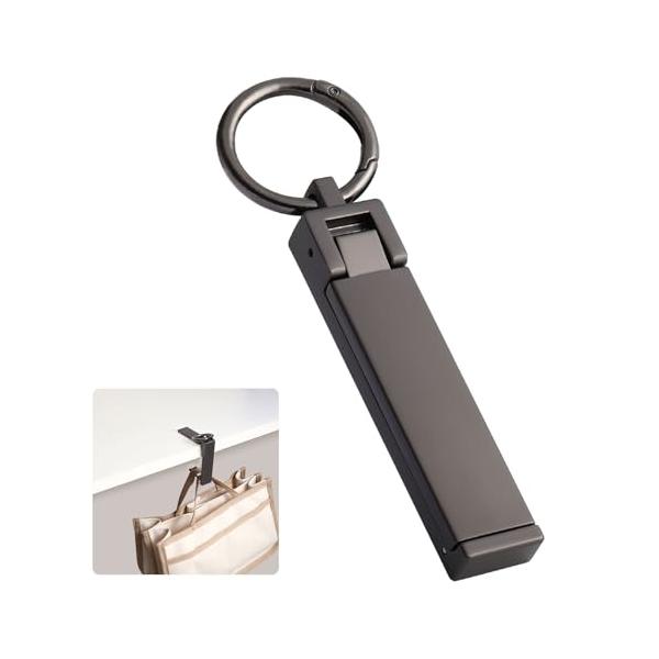 マットブラック/-/BBGG・PackageQuantity:1Color:マットブラック・パッケージ個数:1・改良版フック、新登場！お客様からのご意見に耳を傾け、バッグハンガーの繋ぎ目部分を回転式から固定式に変更しました。壊れにくく、安定...