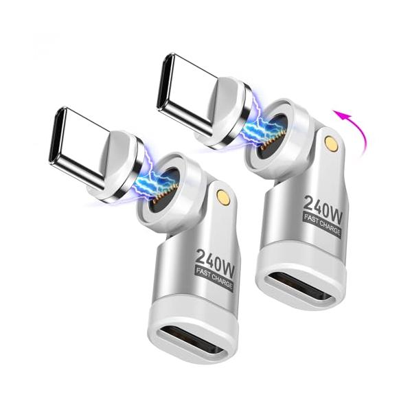 ホワイト/2個セット/-・Color:ホワイトSize:2個セット・ご注意(1)この製品は充電ケーブルで専用です。(2)この製品はビデオ出力できません、データ転送がUSB2.0のみサポートします。(3)この製品はUSBハブ、HDMIなどの機...