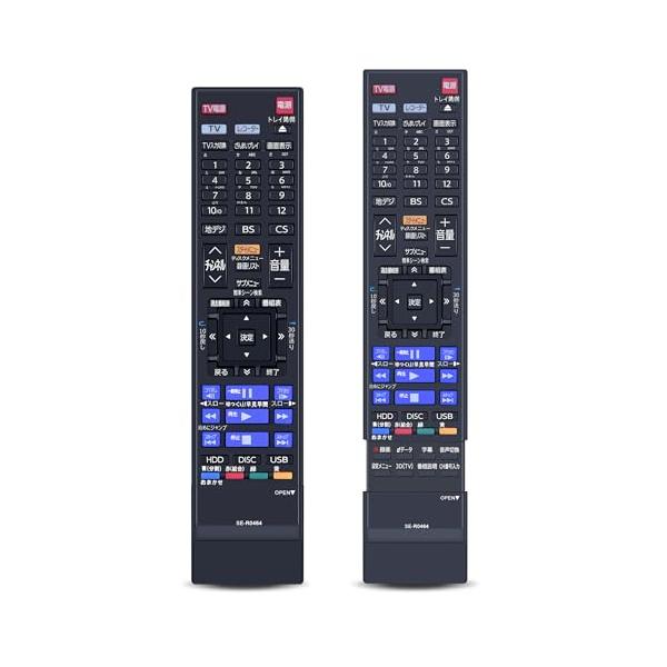 ブルーレイリモコン SE-R0464 for 東芝 レグザリモコン ブルーレイ