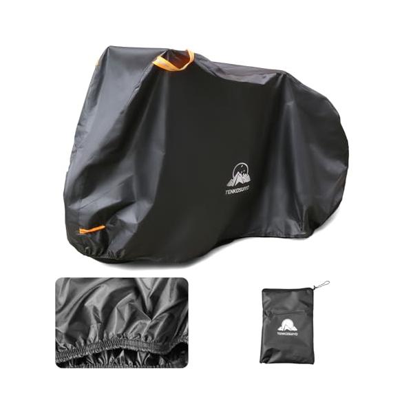 ブラック/通常タイプ/-・Size:通常タイプColor:ブラック・パッケージ個数:1・厚手生地＆自社試験：耐久性と使いやすさを両立 キャンプ用の大型テントにも採用される420Dオックスフォード生地を贅沢に使用。一般的なビニール素材の自転車...