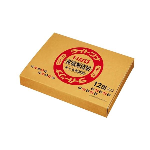 他サイト： いなば食品 いなば ライトツナ食塩無添加 70g×12缶入の商品画像