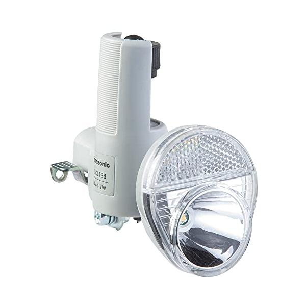 他サイト： パナソニック(Panasonic) LED発電ランプ ワイドLED 自転車 グレー W58×D128×H105mm NSKL138-Nの商品画像