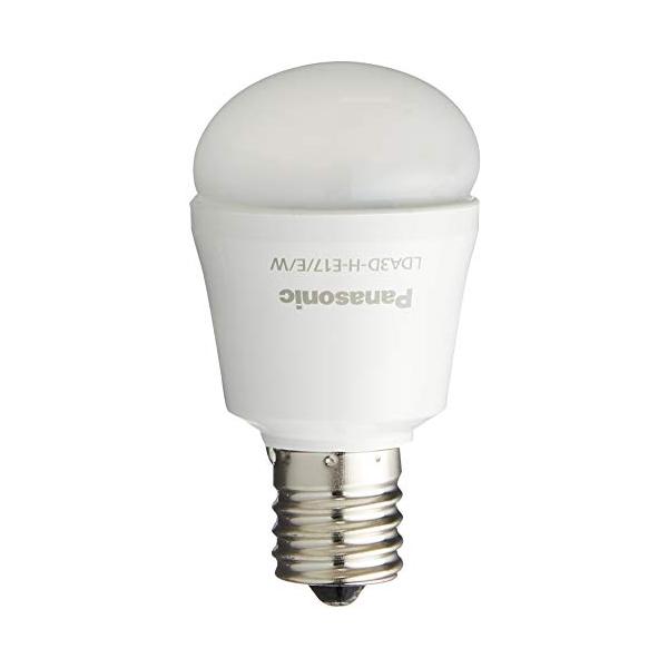 パナソニック LED電球 口金直径17mm 電球25W形相当 昼光色相当(2.9W