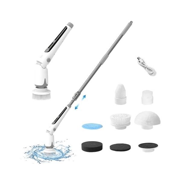 他サイト： 「家電批評」バスポリッシャー部門 ベストバイ エペイオス(Epeios)バスポリッシャー コードレス型 電動お掃除ブラシ 充電式 角度調節 11の商品画像