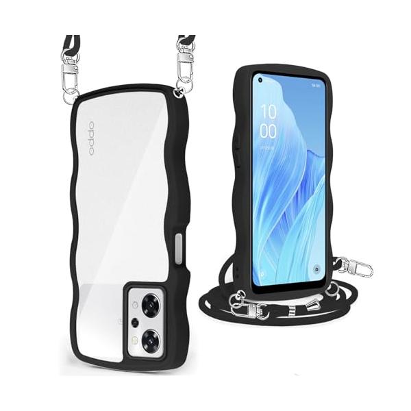 OPPO Reno9 A/OPPO Reno7 A ケース クリア ショルダー OPG04